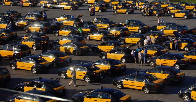 Taxi services at Barcelona Airport